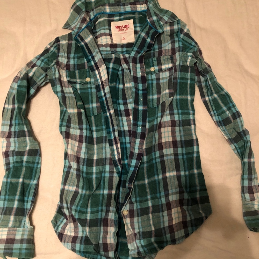 Plaid Button Down